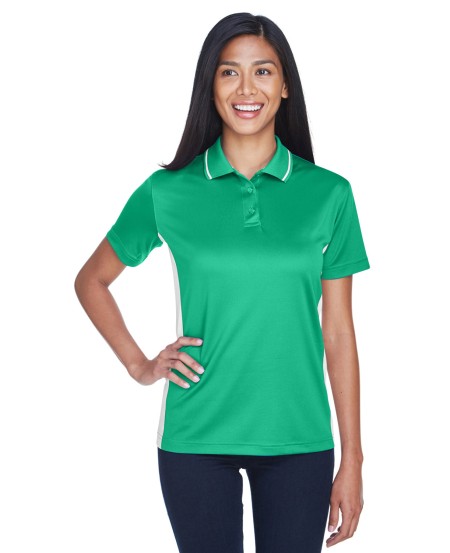 UltraClub 8406L   Ladies' Cool & Dry Sport Two-Tone Polo