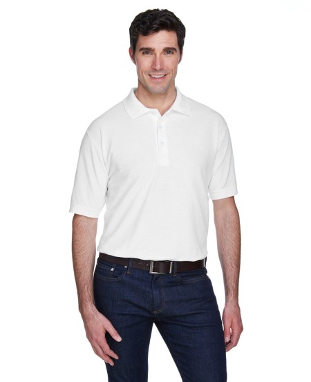 UltraClub 8540   Men's Whisper Pique Polo