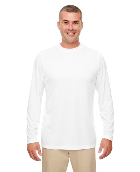 UltraClub 8622 Men's Cool  Dry Performance Long-Sleeve Top