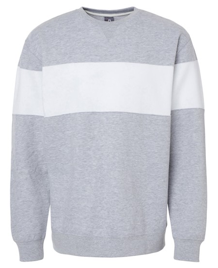 J America 8646JA Unisex Varisity Fleece Crew
