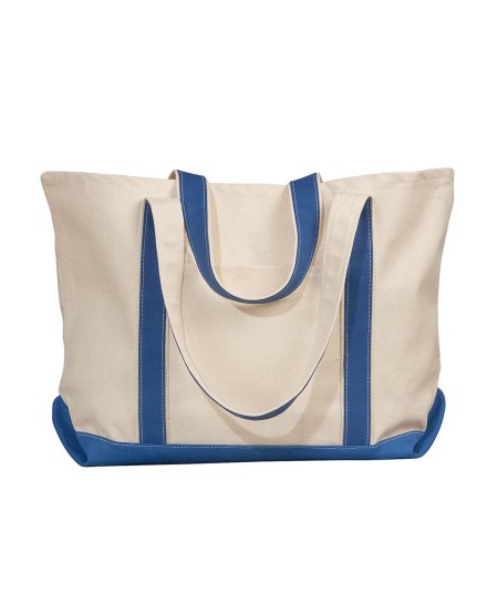 Liberty Bags 8872 Carmel Classic XL Cotton Canvas Resort Tote