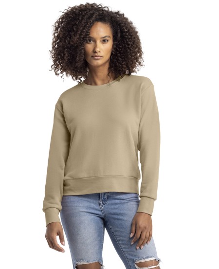 Next Level Apparel 9084 Ladies' Laguna Sueded Sweatshirt