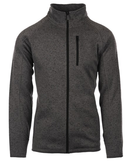 Burnside B3901 Men's Sweater Knit Jacket