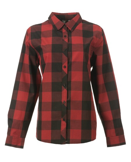 Burnside B5203 Ladies' Buffalo Plaid Woven Shirt