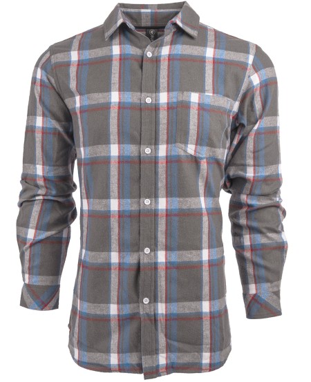 Burnside B5212 Ladies' Yarn-Dyed Long Sleeve Plaid Flannel Shirt