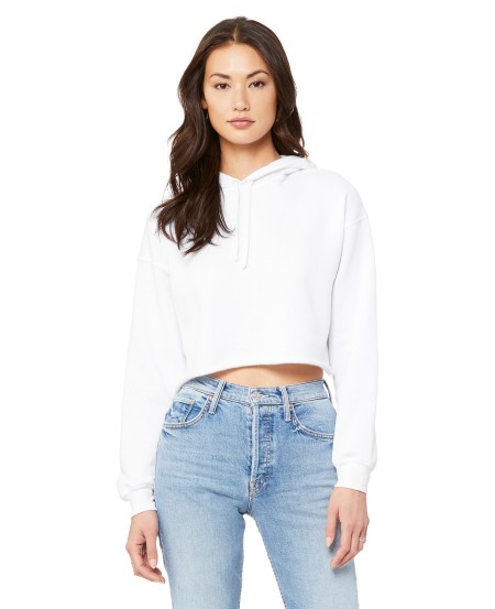 Bella  Canvas B7502 Ladies' Cropped Fleece Hoodie