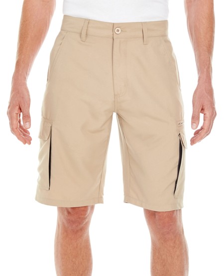 Burnside B9803 Men's Microfiber Cargo Short