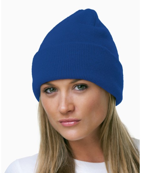 Bayside BA3825 USA Made Knit Cuff Beanie