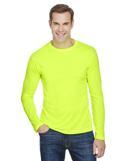 Bayside BA5360 Unisex USA Made Performance Long-Sleeve T-Shirt