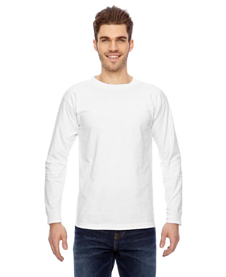 Bayside BA6100 Unisex USA Made Heavyweight Long-Sleeve T-Shirt