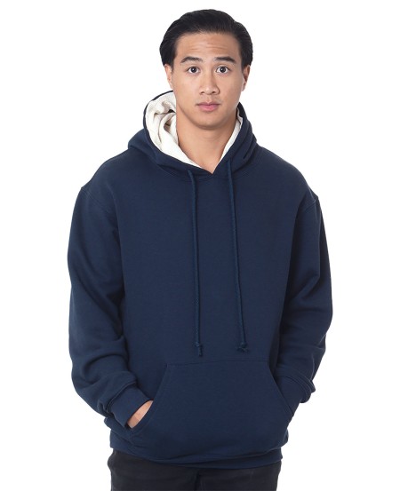 Bayside BA930 Adult USA Made Super Heavy Thermal-Lined Hooded Sweatshirt