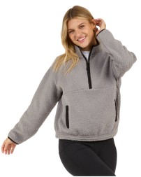 BW8501 Boxercraft Ladies' Everest Pile Fleece Half-Zip Pullover