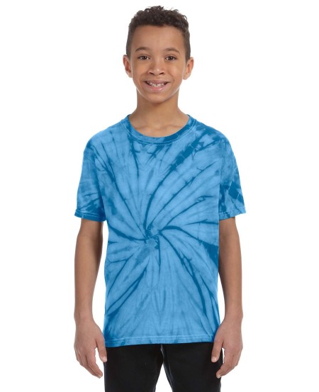 Tie-Dye CD101Y Youth Spider T-Shirt