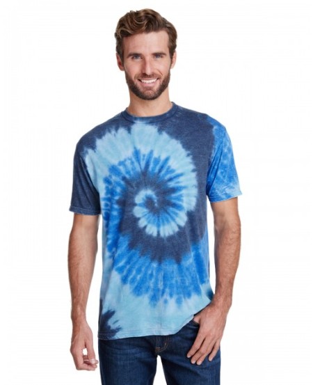 CD1090 Tie-Dye Adult Burnout Festival T-Shirt
