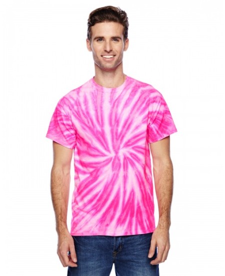 CD110 Tie-Dye Adult 100% Cotton Twist Tie-Dyed T-Shirt