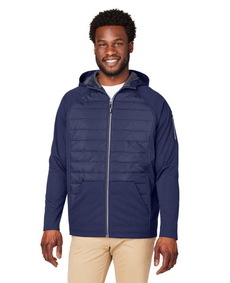 CORE365 CE808 Unisex Techno Lite Hybrid Hooded Jacket