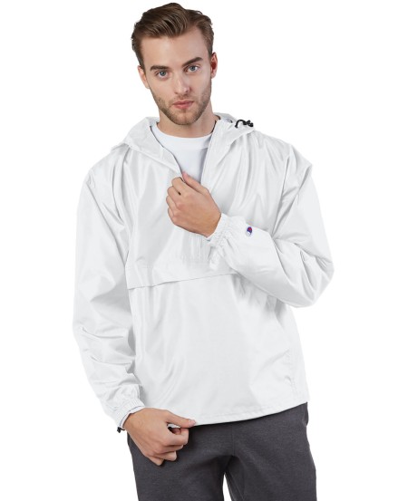 Champion CO200 Adult Packable Anorak Quarter-Zip Jacket