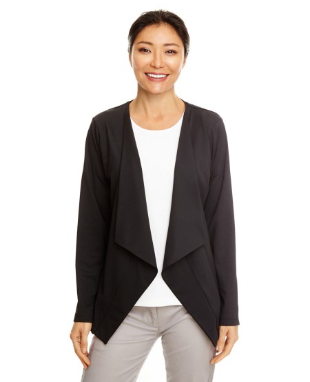 Devon  Jones DP465W Ladies' Perfect Fit Draped Open Blazer