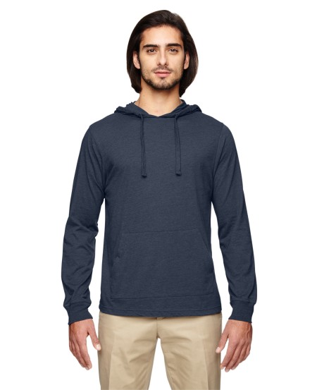 econscious EC1085 Unisex Eco Blend Long-Sleeve Pullover Hooded T-Shirt