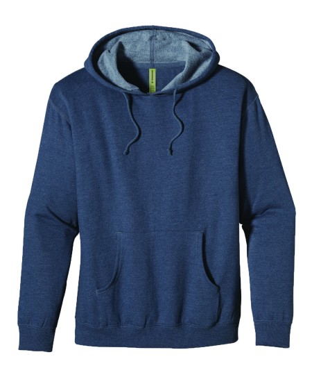econscious EC5570 Unisex Heathered Fleece Pullover Hooded Sweatshirt