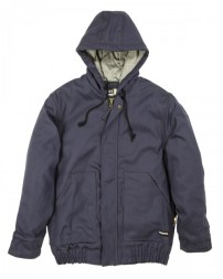 FRHJ01 Men's Flame-Resistant Hooded Jacket - Berne Mens Jackets