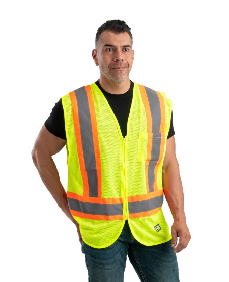 Berne HVV046 Adult Hi-Vis Class 2 Multi-Color Vest