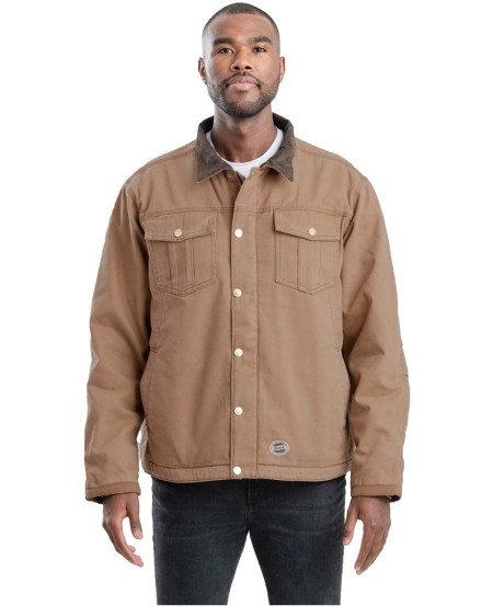 Berne J58T Tall Vintage Washed Sherpa-Lined Work Jacket
