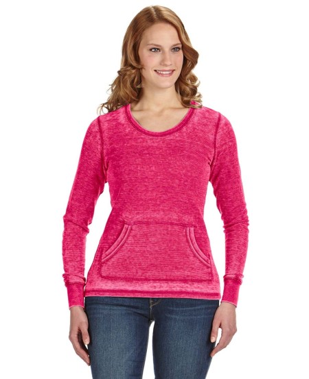 J America JA8255 Ladies' Zen Thermal Long-Sleeve T-Shirt