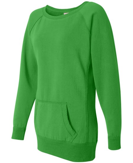 J America JA8918 Ladies' Tunic Sweatshirt