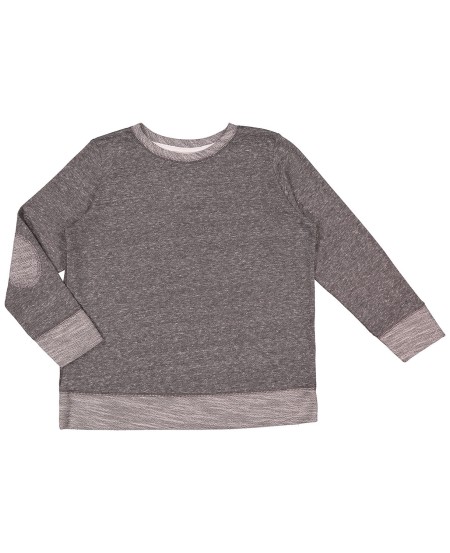 Live and Tell by LAT LA2279 Youth French Terry Long Sleeve Crewneck Sweatshirt