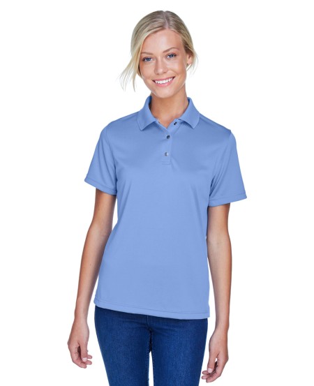 Harriton M345W Ladies' Advantage Snag Protection Plus IL Snap Placket Polo