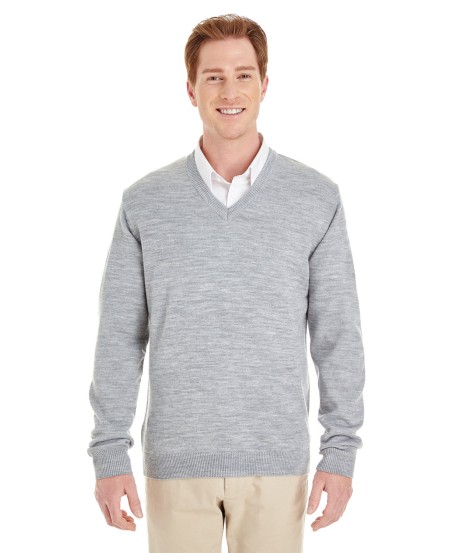 Harriton M420   Men's Pilbloc V-Neck Sweater