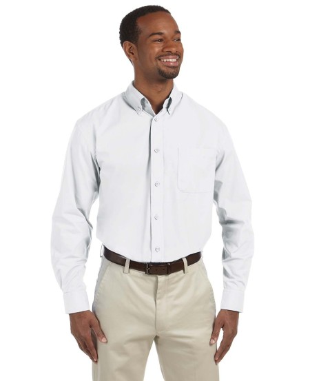 Harriton M510 Men's Essential Poplin