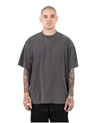 Shaka Wear SHGRS Men's Garment Dyed Reverse T-Shirt
