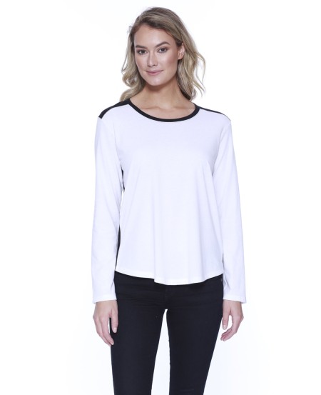 StarTee ST1472 Ladies' CVC Melrose Long-Sleeve T-Shirt