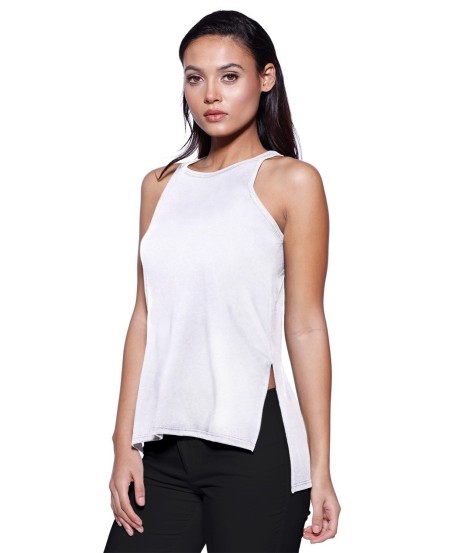 StarTee ST1481 Ladies' CVC Side Slit Tank