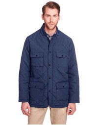UltraClub UC708 Men's Dawson Quilted Hacking Jacket