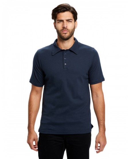 US5580 US Blanks Men's Jersey Interlock Polo T-Shirt
